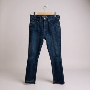 Veronica Beard Dark Blue Boot Cut Jeans